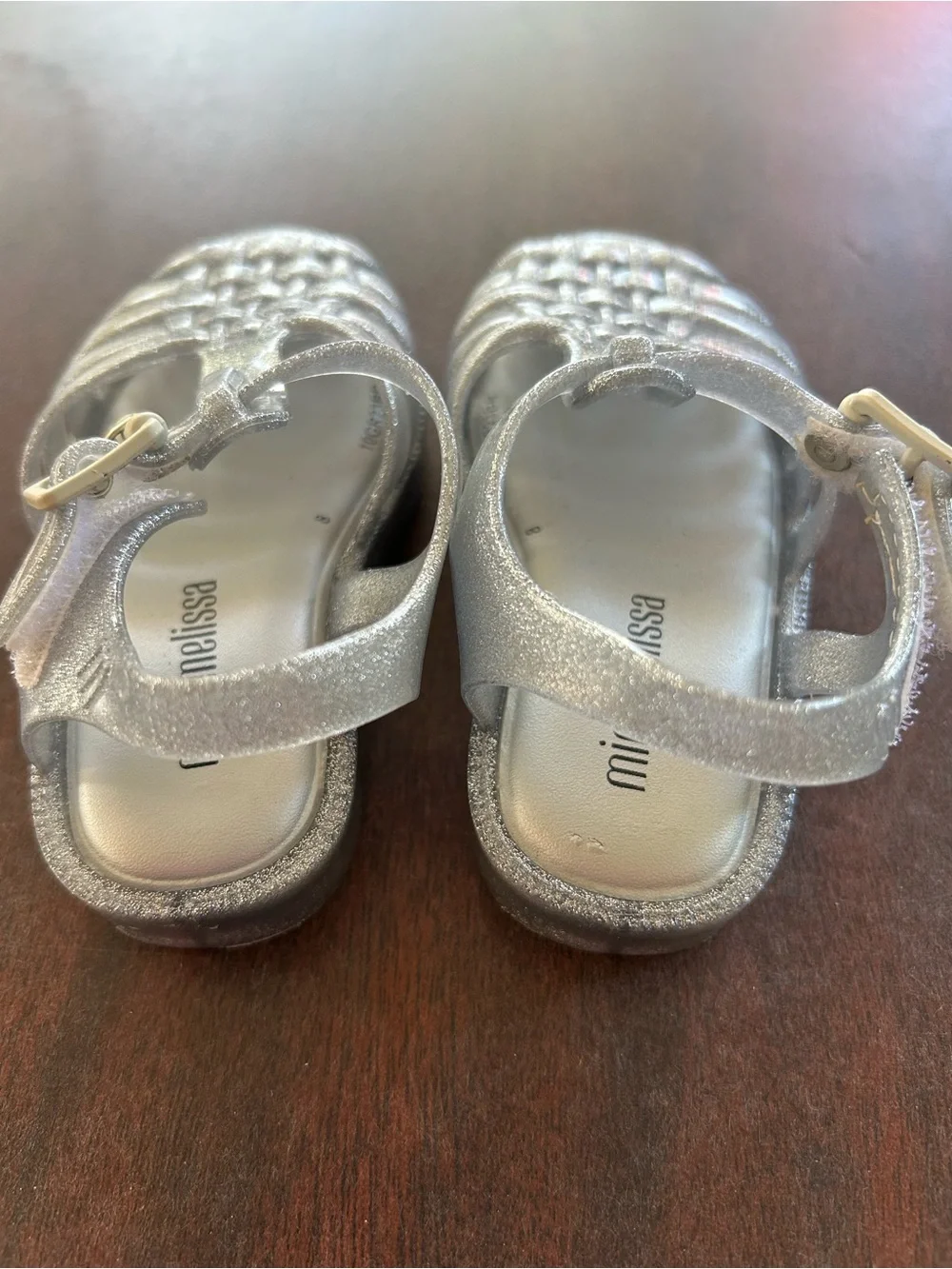 Mini Melissa sparkling silver